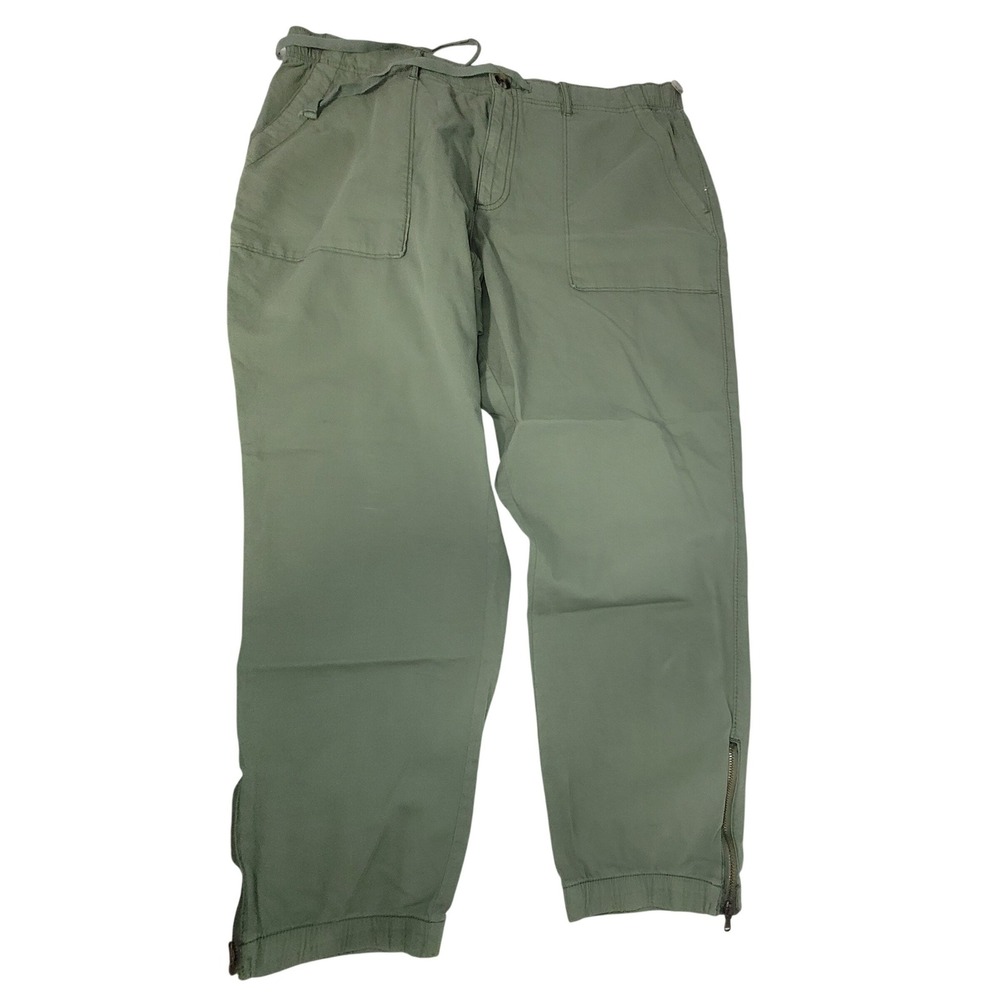 Sonoma‎ Goods For Life Womens XXL Green Mid Rise Jogger Pants WS42X000RD